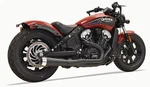 Bassani Road Rage Exhaust W/short Megaphone Black Indian Scout 2015-2018. Fixed Price $945.95.