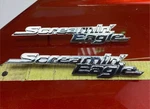 Oem Harley 4.5 Street Cannon Exhaust Muffler Screamin' Eagle Medallions Emblems. Fixed Price $39.95.