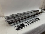 Harley Rush Slash Down 3.5" 96-16 Touring Slip-on Exhaust Mufflers. Fixed Price $120.00.