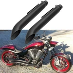 2X 20" Motorcycle Slip-on Exhaust Muffler Pipe For Victory Hammer Jackpot Custom. Fixed Price $109.06.