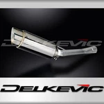 Suzuki GSX600F Katana 1997-06 Slip On 8" Round Stainless Exhaust Muffler Kit. Fixed Price $279.99.