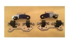 New Norton Fastback Commando Stainless Muffler Mount Plate Set W/ Isolastic 750. Fixed Price $89.00.