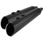 Khrome Werks 4.50" Hp-plus Slip-on Mufflers Black Edge For 95-16 Touring. Fixed Price $845.95.