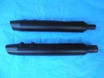 2017-24 Harley Touring Flhx Oem Stock Black Ceramic Exhaust Slip On Mufflers. Fixed Price $28.99.