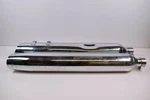 Harley-davidson 29" Oem Chrome Mufflers #65354-10 System Harflt 1584/1688. Fixed Price $50.00.