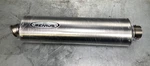 New! Remus Genesis Stainless Muffler 60MM Inlet Fits Bmw Suzuki Yamaha Honda Etc. Fixed Price $174.95.