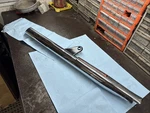 Triumph Motorcycle Exhaust Pipe T2206412 New Old Stock Slight Damage. Fixed Price $199.00.
