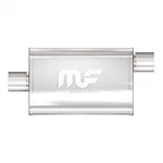 Magnaflow 11225 Exhaust Muffler 2.25"/2.25" Inlet/outlet, 4X9X14" Oval,. Fixed Price $136.53.
