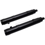 Firebrand Black 4 In. Loose Cannons Slip-on Mufflers 10-1050. Fixed Price $611.95.