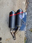 2021-2025 Ducati Monster 937 Sp Termignoni Dual Exhaust Tip Slip. Fixed Price $1000.00.