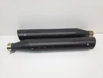 Harley Screamin' Eagle High-flow Black Slip-on Exhaust System M8 Touring 17-24. Fixed Price $349.00.