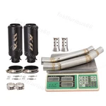 2*MUFFLER For Suzuki GSX1300R Hayabusa 2008-2020 Middle Exhaust Pipe Left Right. Fixed Price $196.78.