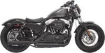 Bassani Black Firepower Slip On Exhaust Mufflers For 14-19 Harley Sportster Xl. Fixed Price $599.45.