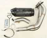 Two Brothers Full Exhaust R6 Yamaha 06-21 Carbon Fiber S1R Black 005-4060107-S1B. Fixed Price $1500.00.