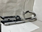 Tab Performance V-rod Slash Cut Chrome Exhaust Pipes (baffled) 4 Harley Davidson. Fixed Price $500.00.
