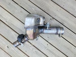 21-2026 Kawasaki Ninja ZX-10RR Exhaust Pre Muffler Chamber Oem 18004-0113. Fixed Price $65.00.