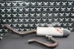 2009 Yamaha YZ450F Dr.d Full Exhaust System Pipe Chamber Header Slipon. Fixed Price $409.99.
