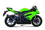 Mivv Exhaust Muffler Suono Black Stainless Steel For Kawasaki ZX-6 2009 2016. Fixed Price $507.68.
