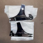 New Oem Harley Softail Gloss Black Sissy Bar Detachable Sideplates Kit 54258-10A. Fixed Price $100.00.