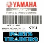 Genuine Yamaha Flange Bolt Set Of 3 YZ125 YZ250F YZ450F WR250F WR450F. Fixed Price $9.99.