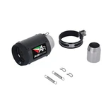 Carbon Fiber Exhaust Tips Slip Universal Muffler Pipe Short 160MM 2''. Fixed Price $70.98.