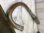 74 Honda Left Side Muffler Pipe Exhaust. Fixed Price $185.49.