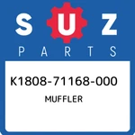 K1808-71168-000 Suzuki Muffler K180871168000, New Genuine Oem Part. Fixed Price $325.76.