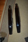 Oem Harley Davidson Chrome Mufflers Pn 64941 - 01. Fixed Price $135.00.