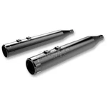 Khrome Werks Black 4.5" Billet Tipped Slip-ons 202825. Fixed Price $845.95.