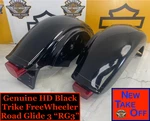 15-25 Oem Harley Trike Freewheeler RG3 Right & Left Rear Fender Vivid Black. Fixed Price $699.95.