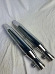 Set Harley-davidson Oem Exhaust Muffler 65413-00 Touring 24" Softail Dyna. Fixed Price $44.99.