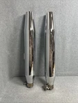 Harley Davidson Motorcycle Exhaust Chrome Mufflers #65090-07 HARFXS1584. Fixed Price $74.99.