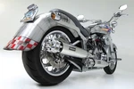Harley Slip On Muffler Universal Tailgunner Exhaust Street Custom Rod Bobber Tip. Fixed Price $929.99.