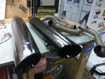 Oem Cvo Harley 17-25 Touring M8 Twin Cm Black Screaming Eagle Exhaust W/ Header. Fixed Price $499.99.