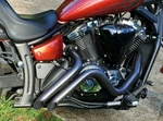 Yamaha Stryker - Curburner Exhaust Black Extreme XVS1300. Fixed Price $539.95.