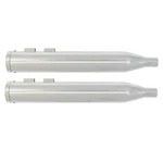 Mid-usa 97026 Chrome 4" Exhaust Slip-on Mufflers 95-16 Harley Touring Dresser. Fixed Price $199.95.