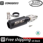 Ninja 500 For Kawasaki Z400 2018-2026 Slip On Muffler Tips Exhaust Mid Pipe. Fixed Price $79.49.