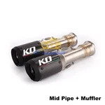 Exhaust System Mid Pipe Connector Muffler Tips Modified For 1290 Super Duke Gt. Fixed Price $88.62.