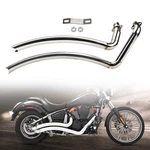 Shortshots Staggered Exhaust Pipes System For Kawasaki Vulcan VN900 EN900. Fixed Price $168.00.