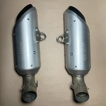 Ducati Hypermotard 950 Genuine Oem Stock Exhaust Mufflers Slip Ons. Fixed Price $140.00.