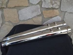 Kcint 4" Slip Megaphone Muffler Set For Harley Road Glide King 1995-2016. Fixed Price $149.87.