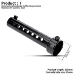 Baffle Db Killer Silencer Universal 35MM Motorcycle Exhaust Can Muffler Insert. Fixed Price $9.99.