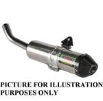 Bud Racing Stainless Steel Silencer Husqvarna Fits 2017 To 2018. Fixed Price $243.98.
