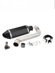 For Suzuki DR650SE 96-24 Exhaust Mid Link Pipe Black Muffler. Fixed Price $88.51.
