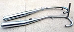Bmw R90S 1972-1976 Pair Of Exhaust Muffler Pipes 18121233031 & 18121233032 Oem. Fixed Price $433.43.