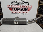 1998 - 1999 Yamaha Oem Carbon Exaust Muffler Silencer Pipe 4XV. Fixed Price $93.89.
