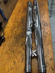76-79 Yamaha RD400 Exhaust Mufflers Pipes Oem. Fixed Price $395.00.