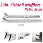 33IN. Fishtail Slip On Exhaust Muffler For Harley Softail Flstf 07-17 Nice Sound. Fixed Price $129.99.