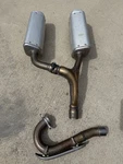 2014 - 2017 CRF250R Oem Exhaust Header Pipe Manifold Muffler Complete. Fixed Price $240.00.