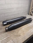 Harley Touring Milwaukee Screamin Eagle Black Mufflers (64900448/64900449) Oem. Fixed Price $229.99.